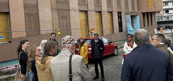 Baustellenführung durch das Tapetenmuseum